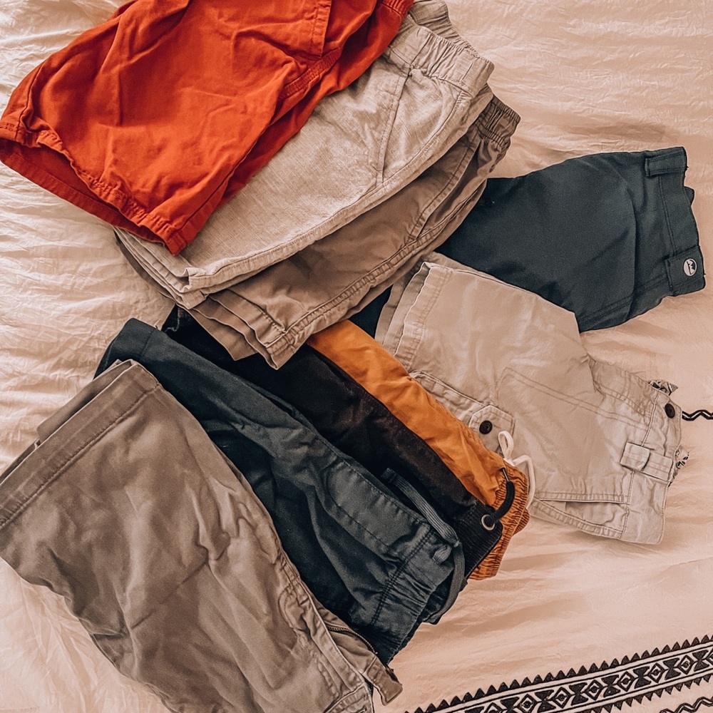 Boys size 8 shorts lot